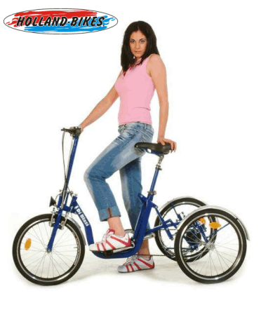 Alvast Harde ring Om toestemming te geven Holland Bikes: opvouwbare di blasi driewielers. diblasi vouw driewieler